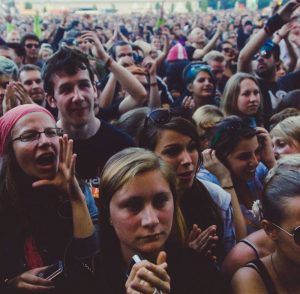 Get out of the mosh pit